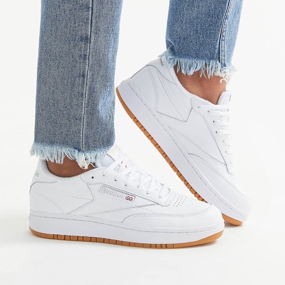 Reebok Shoes - NEW Reebok Club C Double Shoes White